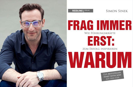 Simon Sinek & Buchcover